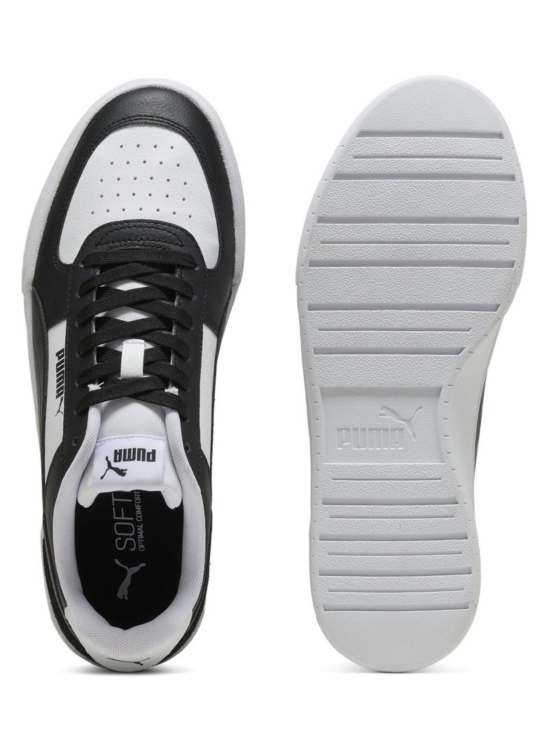 PUMA Caven Mix Unisex Black White Sneakers - Image 5