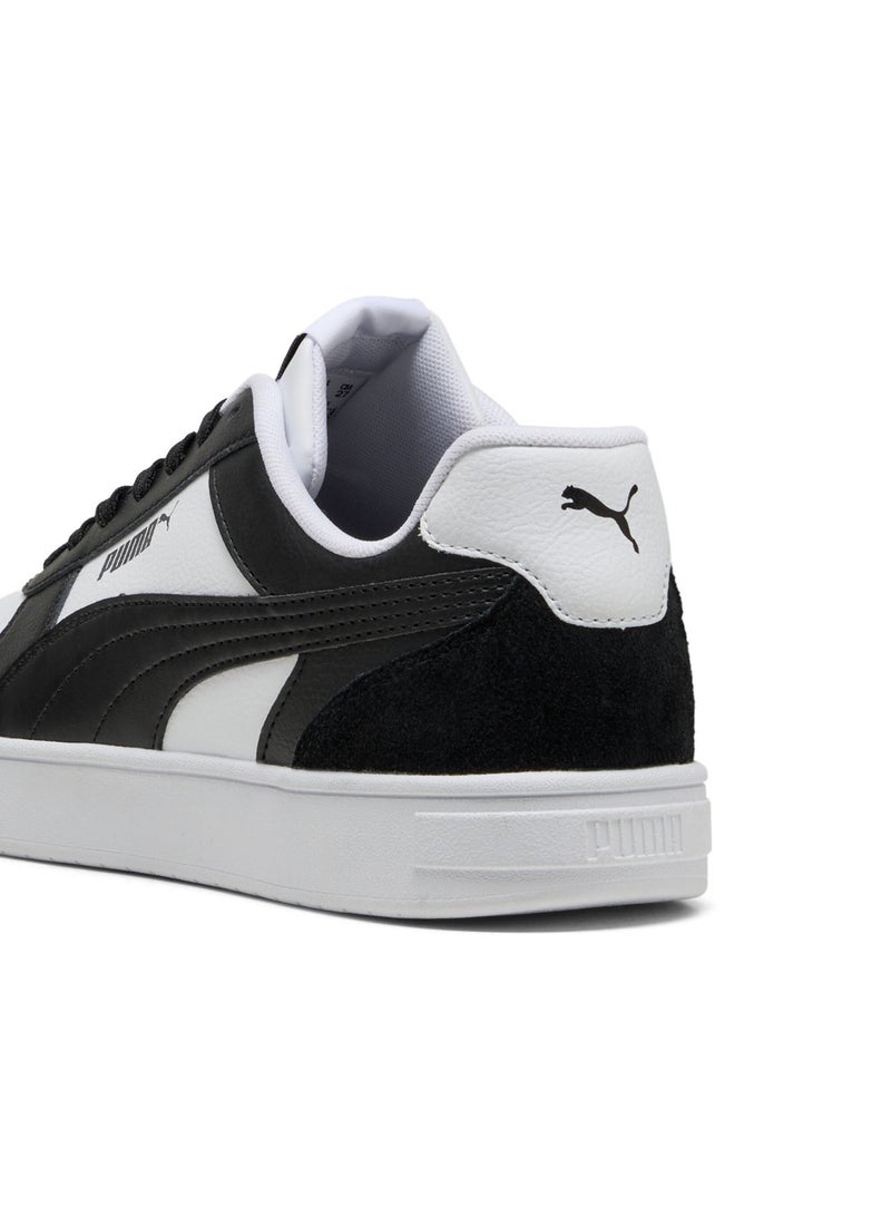 PUMA Caven Mix Unisex Black White Sneakers - Image 4