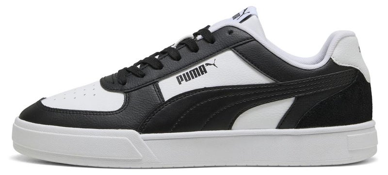 PUMA Caven Mix Unisex Black White Sneakers - Image 2