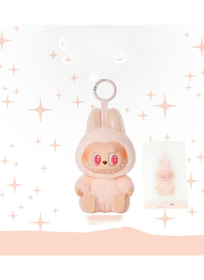 Cute Labubu Plush Toy Pendant Plush Keychain Bag Pendant 