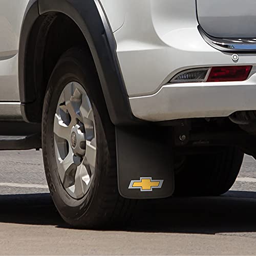 Plasticolor Chevy Gold Bowtie Easy Fit Mud Guard 11" - Set of 2 - Image 4