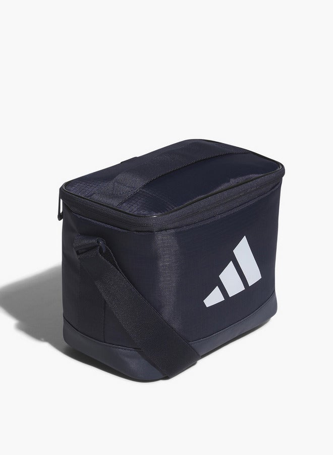 Adidas حقيبة غداء بطباعة شعار مع إغلاق بسحاب - Image 3