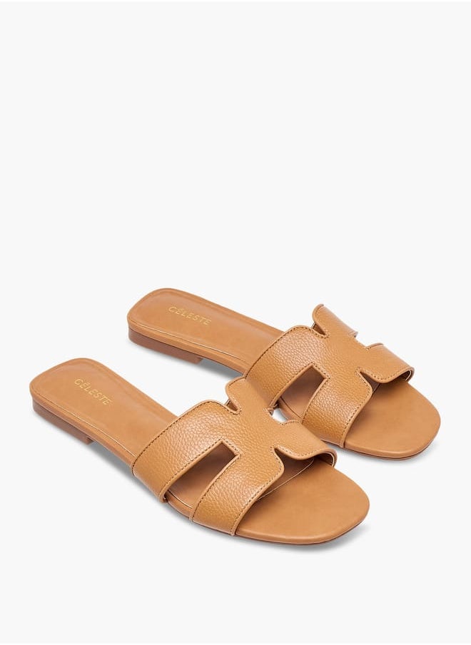 Celeste Women's Cutout Detail Slip-On Sandals  - Image 1