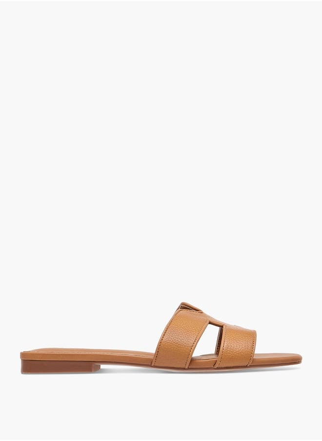 Celeste Women's Cutout Detail Slip-On Sandals  - Image 3