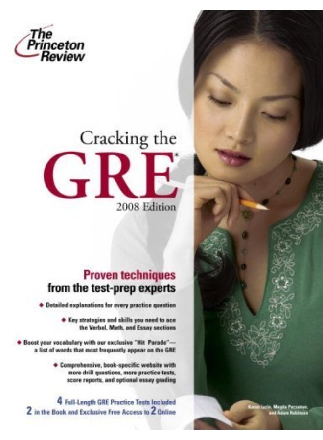 Cracking the GRE, 2008 Edition (Graduate School Test Preparation)  - Image 2