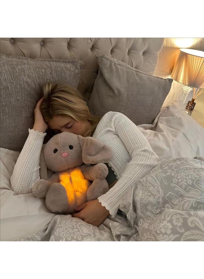 Y&D Baby Sound Machine Soothe Breathing Otter, Sensory Details Music Lights Rhythmic Breathing Motion Musical Baby Toy Plush for Newborns  - Image 4