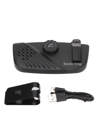 Bluetooth 5.0 Car Speaker, Handsfree Bluetooth Speakerphone for Cell Phone, Support 2 Mobile Phones Online, Multipoint Handsfree Car Speaker Headset, Bluetooth 5.0 Car Kit with Visor Clip - pzsku/Z3BDE43F8027D9567155BZ/45/_/1695811665/7667ca5a-16f7-4475-a837-57da4b94d215