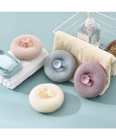 Riviox إسفنجة لوفا ناعمة لتقشير الجسم، التنظيف، وتدليك الاسترخاء، أداة العناية بالبشرة في الحمام - Image 2