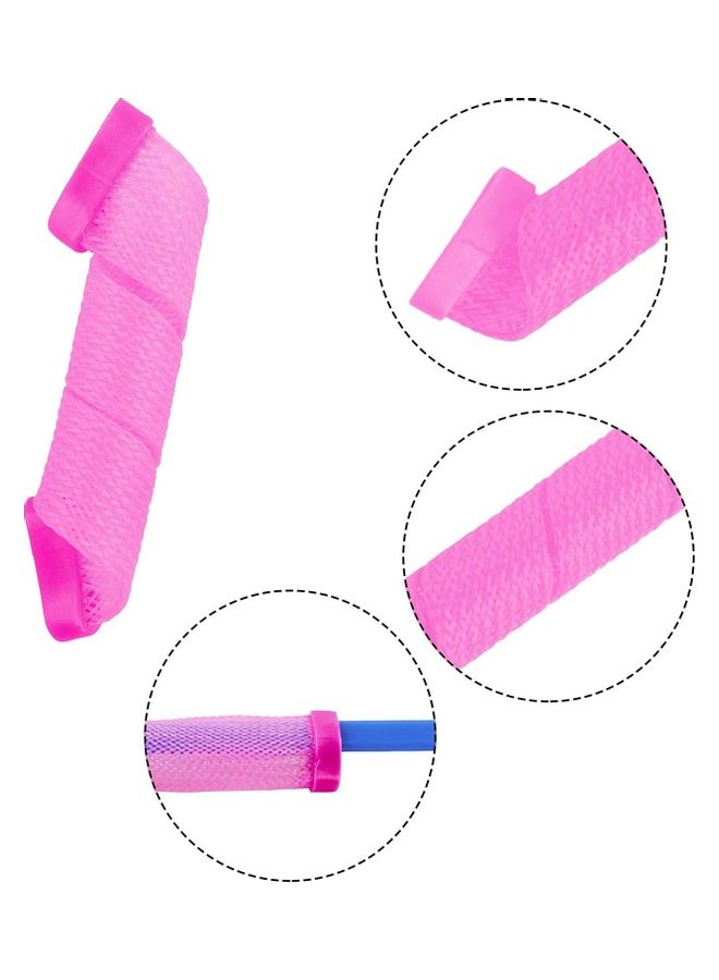NIBEMINENT 36-Pieces 20 cm Hair Curlers Spiral Curls Styling Kit Multicolour - Image 4