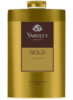 Yardley London Gold Deodorizing Talc Talcum Powder Men 100gm  - Image 1