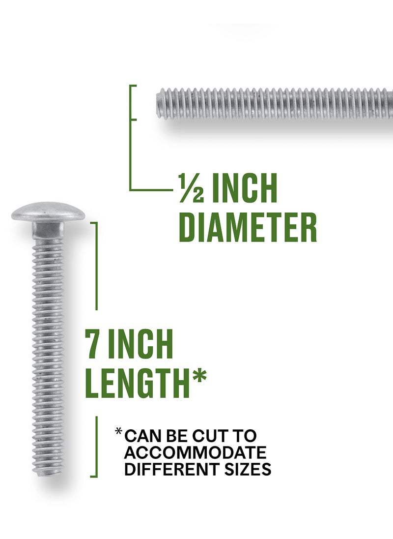 Hillman Hillman 1/2X7 Carriage Bolt  - Image 3