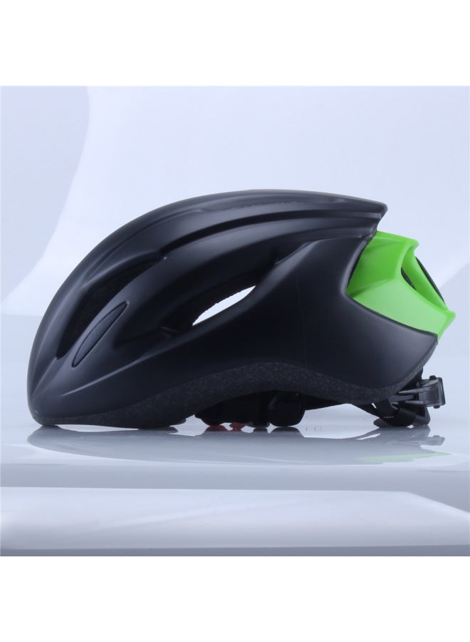 Black Green Cycling Helmet Men's Mountain Bike Bicycle Balance Bike Electric Bike Motorcycle Safety Helmet