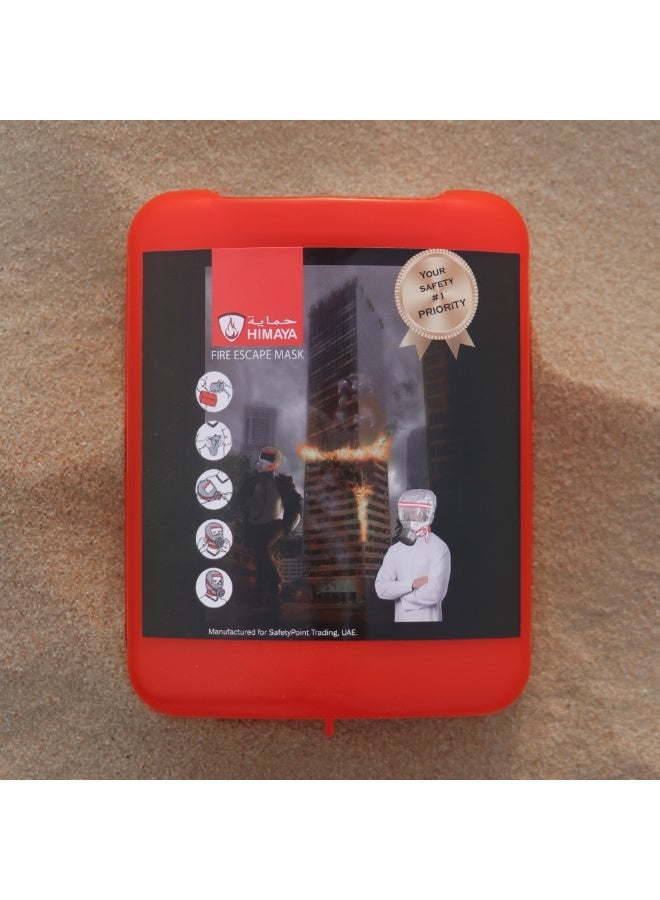 Fire Mask - HIMAYA Fire Escape Mask - 60 Minutes Respiratory Protection - Image 1