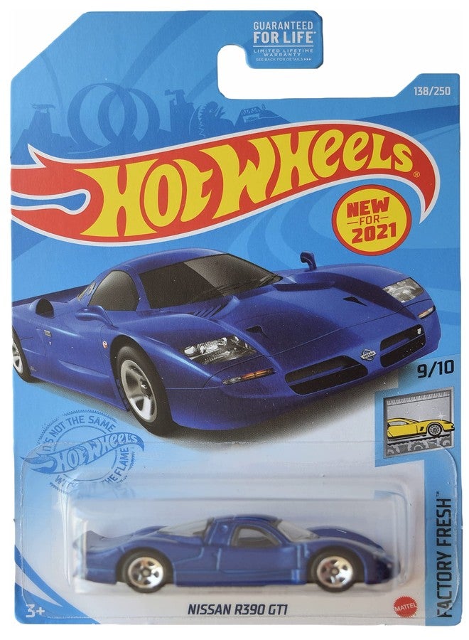Hot Wheels Nissan R390 GT1, [Blue] 138/250 Factory Fresh 9/10 - Image 1