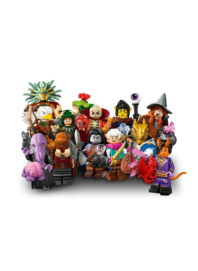ليغو Minifigures Dungeons & Dragons Mystery Box, Collectible Toy character Figures for 5 Plus Year Old Boys & Girls, Great for Fantasy Role Play, Gift for Kids (1 of 12 Chosen at Random) 71047