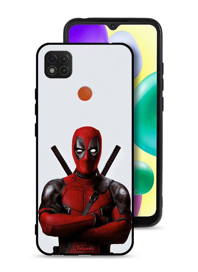 STAUD Xiaomi Redmi 9C Protective Case Cover Deadpool  - Image 1