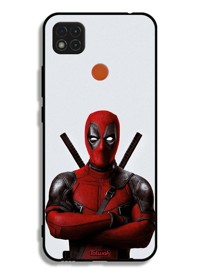 STAUD Xiaomi Redmi 9C Protective Case Cover Deadpool  - Image 2