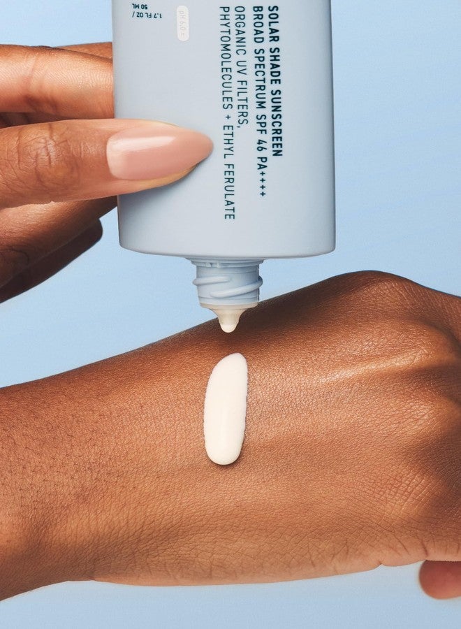 Prequel Skin Solar Shade - Moisturizing Face Sunscreen SPF 46 PA++++ Broad Spectrum UV Protection. Hydrating Sunblock for Dry Skin. Lightweight Travel Size Sun Protection, 1.7oz - Image 2