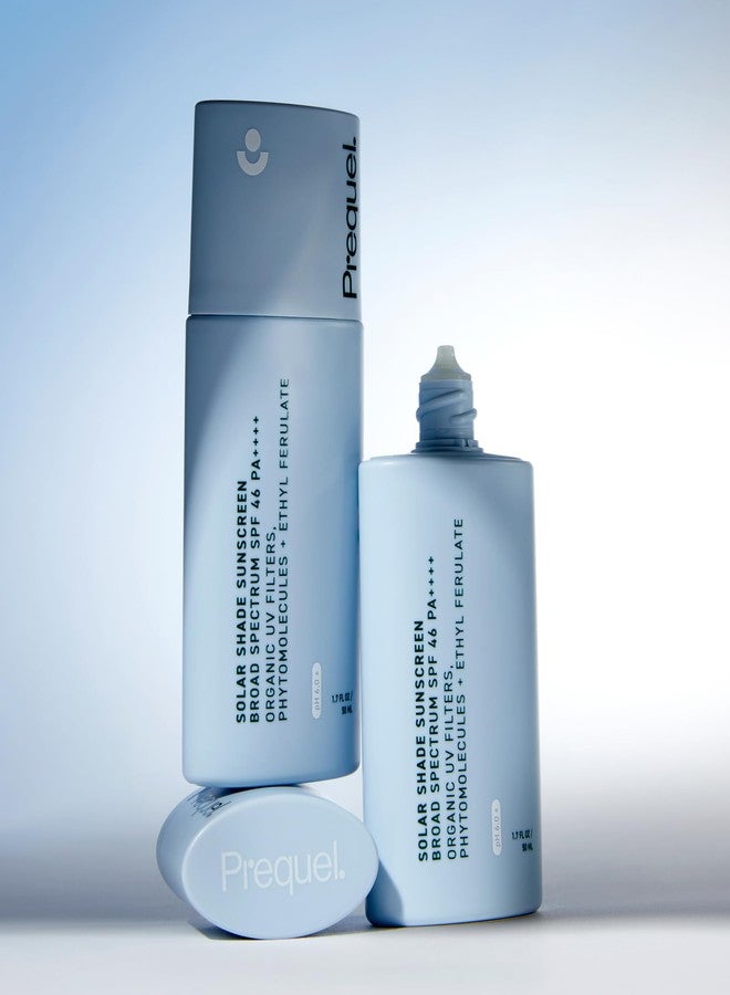 Prequel Skin Solar Shade - Moisturizing Face Sunscreen SPF 46 PA++++ Broad Spectrum UV Protection. Hydrating Sunblock for Dry Skin. Lightweight Travel Size Sun Protection, 1.7oz - Image 5