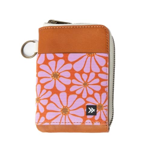 Thread Wallets RFID Blocking Leather Zip Wallet with Card Holder for Men and Women (Emmeline) - Image 1