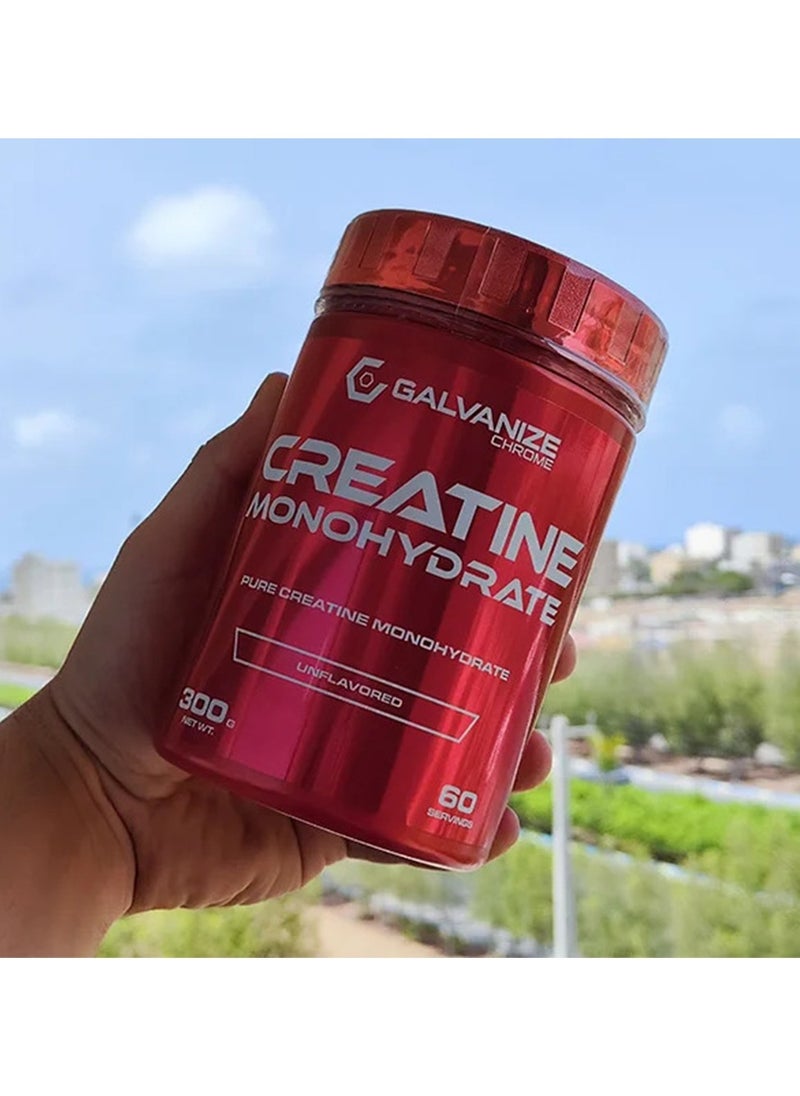 GALVANIZE NUTRITION - Creatine Monohydrate 60 Servings Unflavored - Image 1