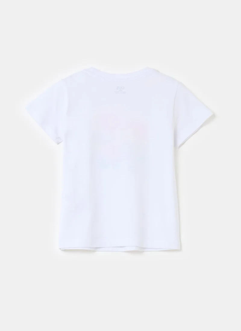 Ovs Ovs T-Shirt Prin Optical Whit