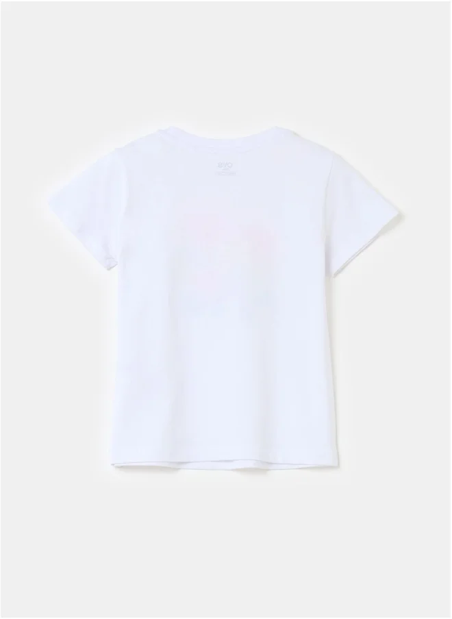 Ovs Ovs T-Shirt Prin Optical Whit
