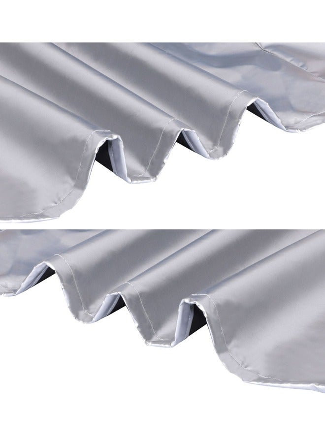 Generic Patio Furniture Cover, Outdoor Table Set, Sectional Sofa Cover, Patio Chair Covers，UV Resistant, Waterproof for Outside Furniture Sliver - Image 2