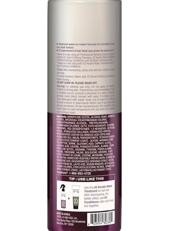 Dr.Groot 02 Bond Fortifying Keratin Water Treatment - 200ML - Image 2