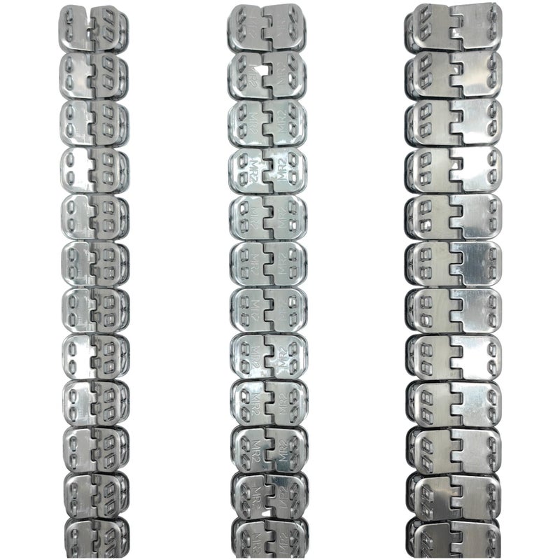 Trallyer 24 stainless steel Conveyor belt fasteners with hinge pin 2 pairs in a box industrial belt staple lacing Belt thickness 153mm - Image 2
