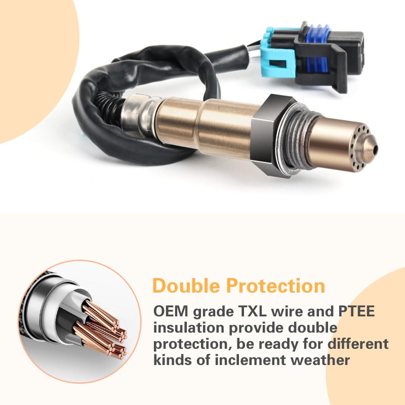 Nifeida 250-24773 234-4818 Oxygen Sensor Heated Air Fuel Ratio O2 Sensor Upstream/Downstream for Chevy Camaro CTS SRX STS Buick Enclave GMC Pontiac Torrent Suzuki XL-7 - Image 4