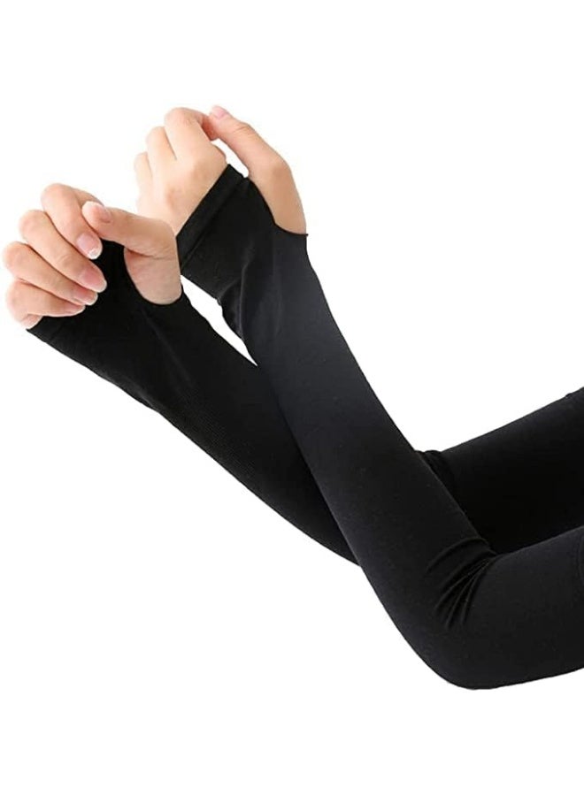 ECVV Sun Protection Sleeve for Cycling and Driving, UV Protection Sleeve, Cool Arm Sleeve for Men & Women - Image 3