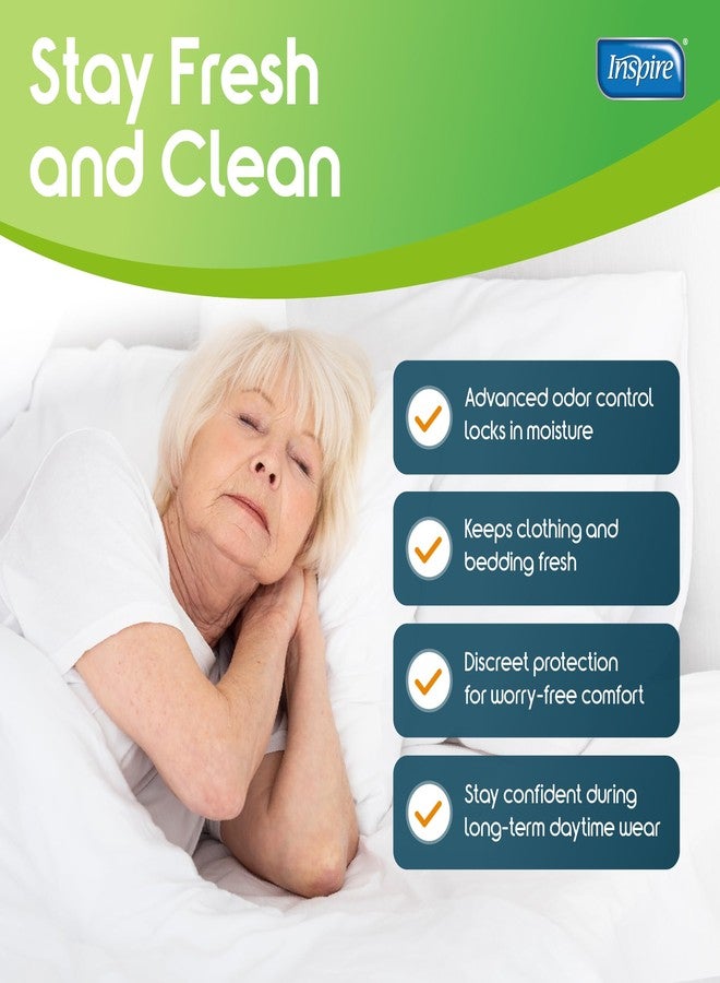 Inspire Adult Diapers Women or Men - MAX Absorbency | Our Most Absorbent and Dry, Incontinence Underwear for Women or Men | Leak Proof Diaper Overnight or Daytime for Heavy - Image 4