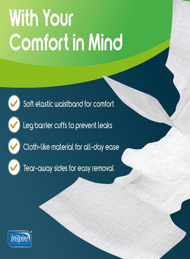 Inspire Adult Diapers Women or Men - MAX Absorbency | Our Most Absorbent and Dry, Incontinence Underwear for Women or Men | Leak Proof Diaper Overnight or Daytime for Heavy - Image 3