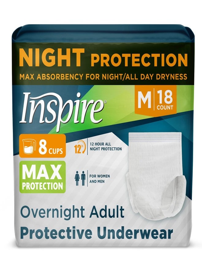 Inspire Adult Diapers Women or Men - MAX Absorbency | Our Most Absorbent and Dry, Incontinence Underwear for Women or Men | Leak Proof Diaper Overnight or Daytime for Heavy - Image 1