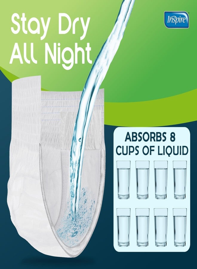 Inspire Adult Diapers Women or Men - MAX Absorbency | Our Most Absorbent and Dry, Incontinence Underwear for Women or Men | Leak Proof Diaper Overnight or Daytime for Heavy - Image 2