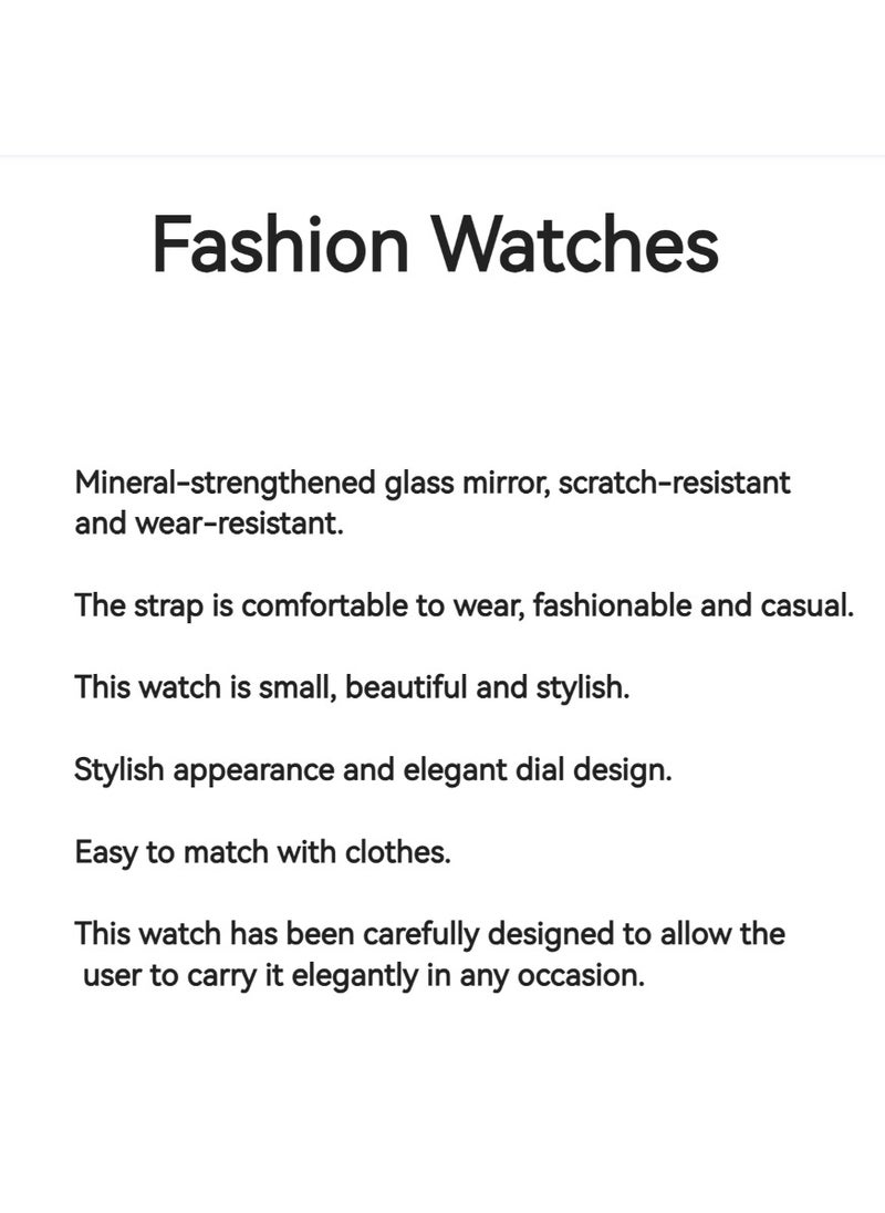 Generic Fashion Diamond Women's Quartz Watch Diamond Student Belt Watch (Barbie Pink)  - Image 2