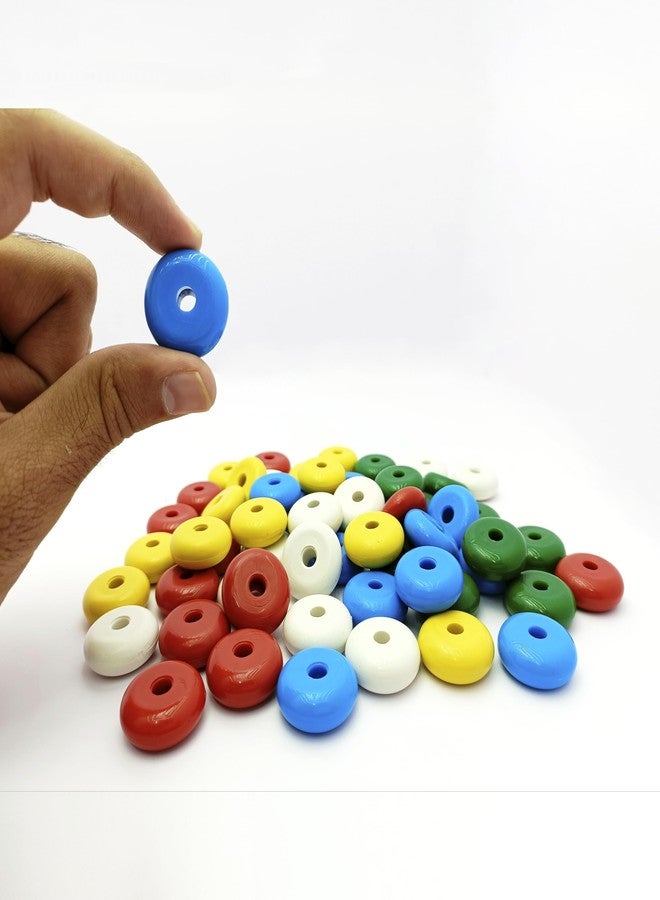 Edulearnable Educational Abacus Toy Tool for Kids to Early Math Montessori Learning Education Toys Manipulatives Counting Skills Mathematics Game Learn to Count, Add & Subtract with Colourful Beads - Image 2