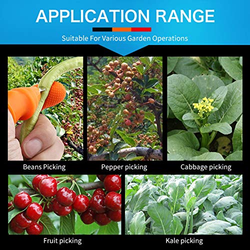 MEZON Thumb Cutter Separator Finger Tool For Harvesting Plant Gardening Fruit Vegetable Picker - Image 5