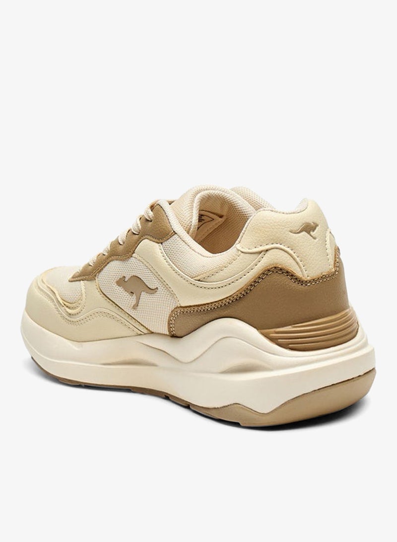 kangaROOS Women's Panelled Lace-Up Sports Shoes - Image 2