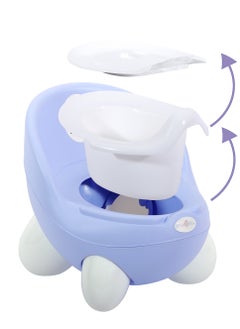 Milk&Moo Milk&Moo Potty Chair, BPA Free Potty Training Seat Toilet, Safe, Comfortable, Non Slip, Has Lid and Removable Container, Easy To Clean, Toddler Potty, For Baby Girls and Boys  - Image 4