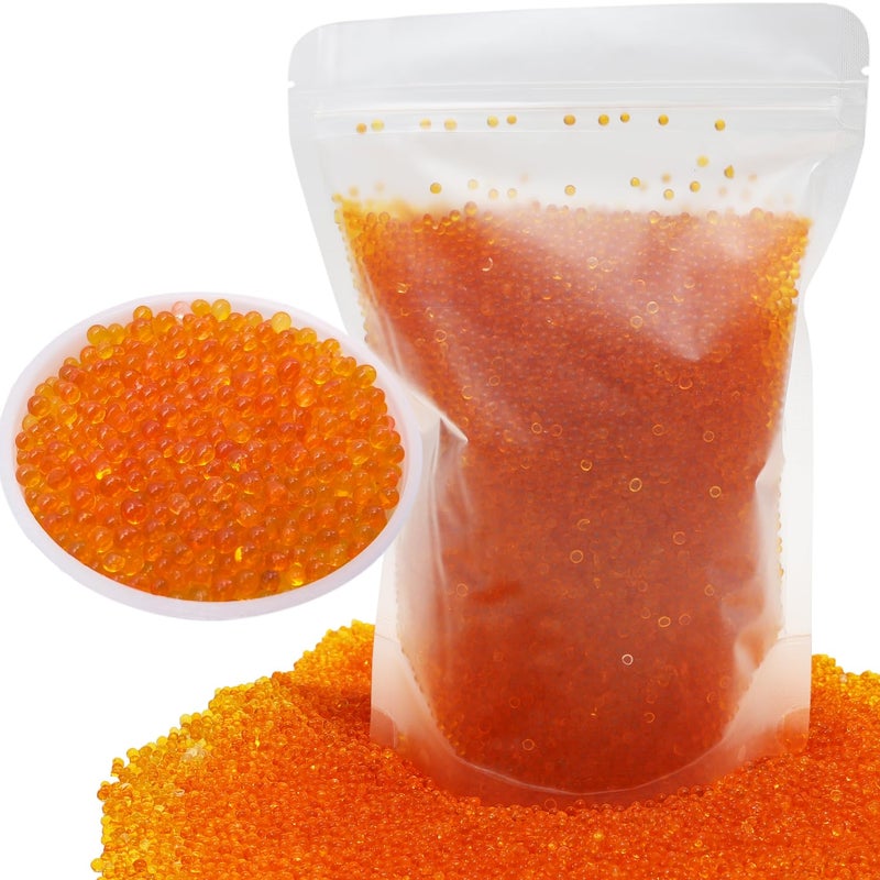 HDongany 1 Pound Premium Orange Indicating Silica Gel Beads 24 mm Size Reusable Silica Gel Desiccant Beads for Transformer Camera Jewelry Electronics Documents Clothes Books Shoes  - Image 1
