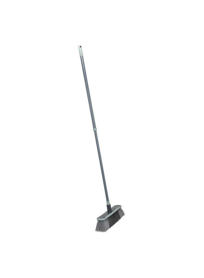 Five Simply Smart Telescopic Shock-Resistant Broom Green and Grey 130 x 8 x 32 cm 206751 - Image 1