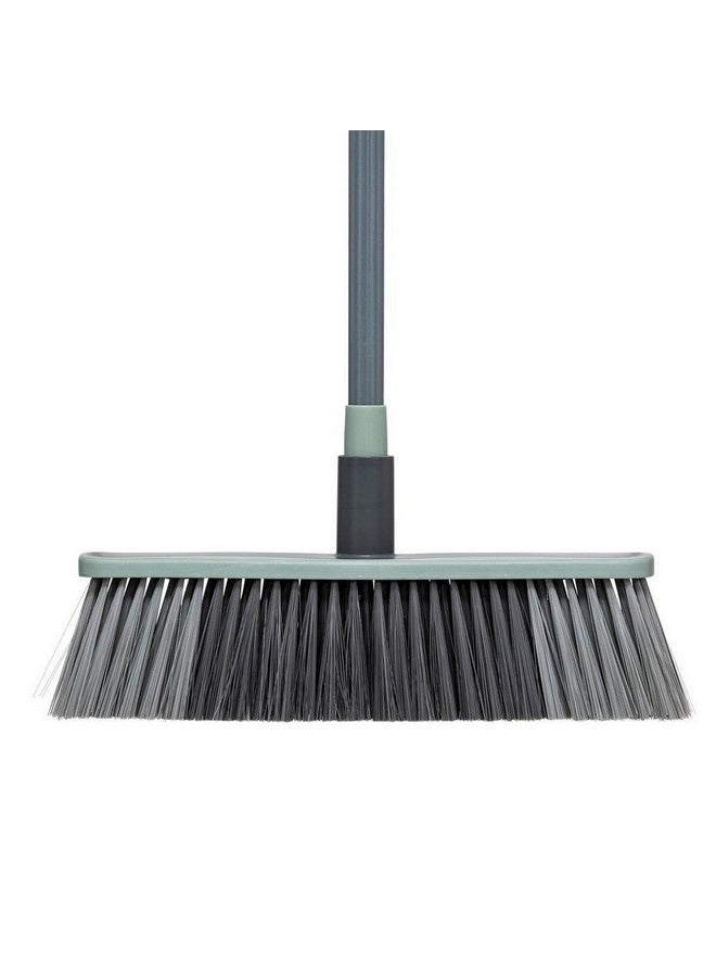 Five Simply Smart Telescopic Shock-Resistant Broom Green and Grey 130 x 8 x 32 cm 206751 - Image 4