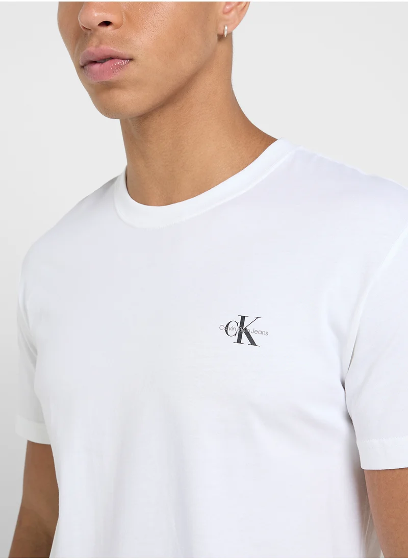 Calvin Klein Jeans 2 Pack Crew Neck T-Shirt