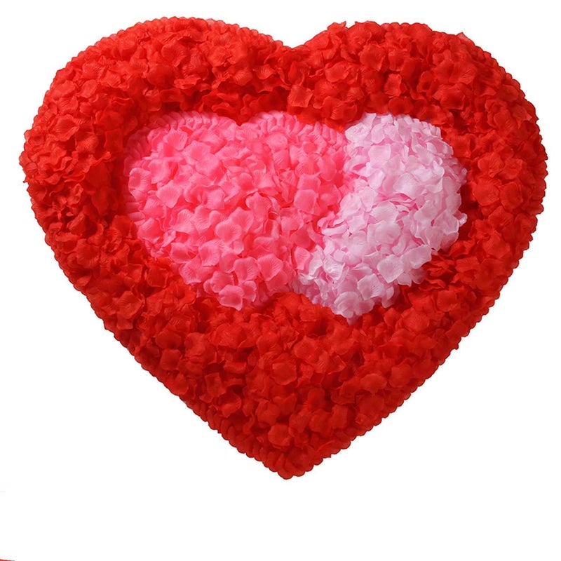 CODE FLORIST 2200 PCS Silk Flower Rose Petals for Wedding Decorations (Pink) - Image 3