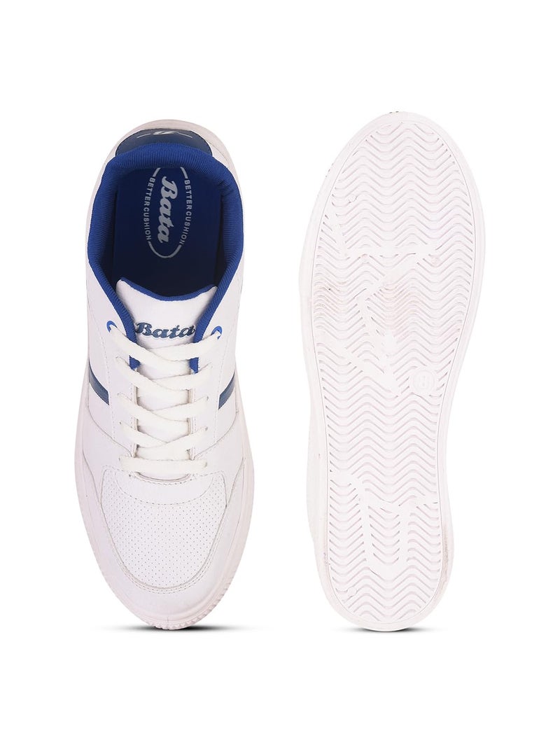 Bata Zion E Men's White Casual Shoes - 8 UK (8511051) - Image 4