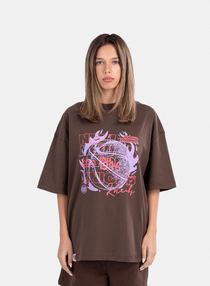 NBA Knicks Ariel Impact T-Shirt - Image 3