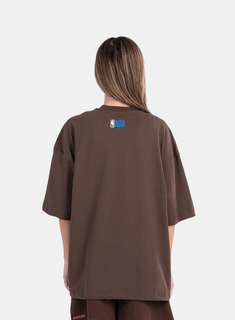 NBA Knicks Ariel Impact T-Shirt - Image 2