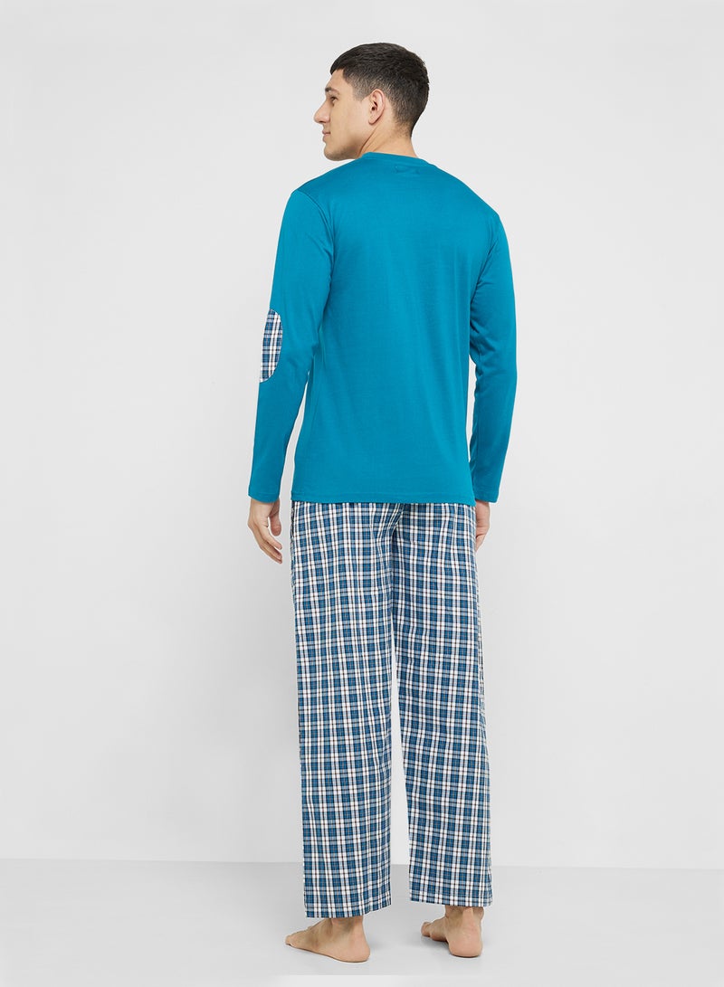 Robert Wood Nightwear T-Shirt & Pants Sets  - Image 2